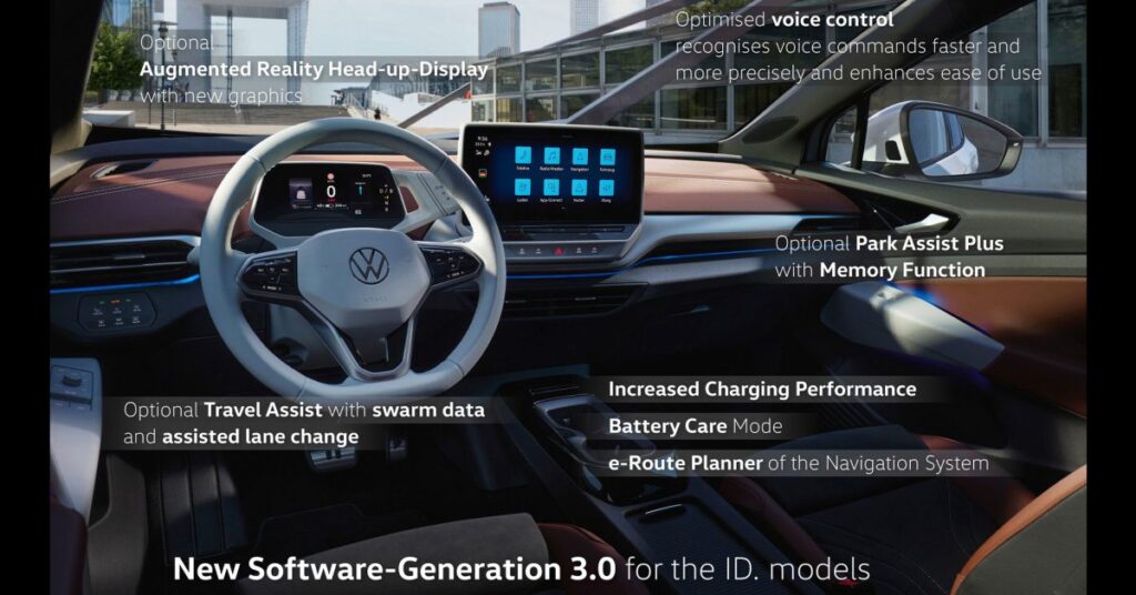 Volkswagen announces generation 3.0 software update for ID